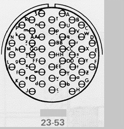 Circular Connector Insert Arrangements for Shell Sizes 22 and 23